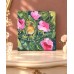 “Robin in the Rose Garden” – Original Painting by Marina Stognieva
